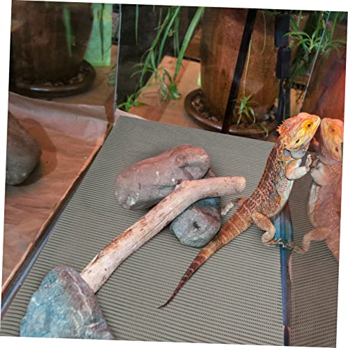 BESPORTBLE Reusable Terrarium Liner Reptile Carpet Bedding Portable Snake Mat Lizard Carpet Mat Decorative Reptile Pad