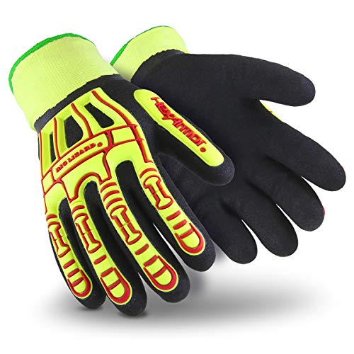 HexArmor Cut-Resistant Impact Protection Nitrile Coated Work Gloves | Rig Lizard® Series 2099 | Large - color: Rig Lizard Thin Lizard 2099, size: Large (Pack of 1)