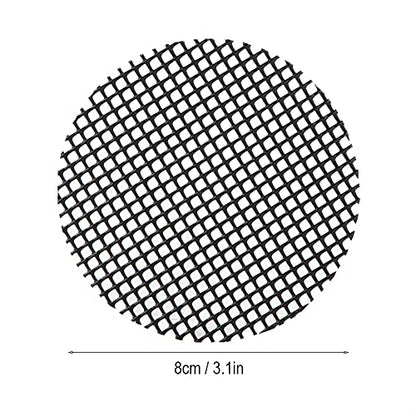 10PCS 10cm Plastic Pot Hole Mesh Mats for Gardening Flower Pot Drainage Screen Plant Potting Substrate Barrier Terrarium Supplies Root Protection (Diameter 8 cm) - size: Diameter 8 cm