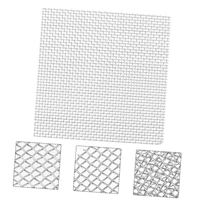 Homoyoyo 10pcs Aquarium Grass Fixed Net Stainless Steel Mesh Pad Water Grass Plant Decorations