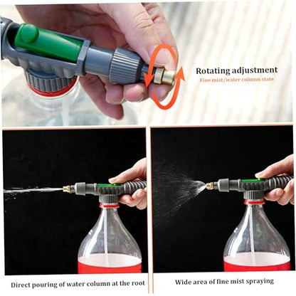 Hand Pump Sprayer, 2 Modes Pressure Sprayer with Adjustable Nozzle, Garden with Extended Water Pipe for Home Lawn Garden Watering Pump