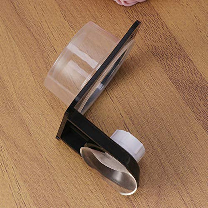 ULTECHNOVO Reptile Feeding Bowl, Food Water Dish Drinking Feeder Single Case Suction Cup Style Pet Accessories for Tortoise Reptile Lizard Gecko 2pcs