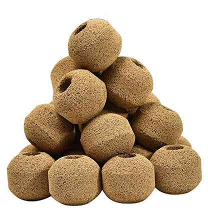 Hipanda Aquarium Filter Media Ceramic Bio Sphere, 1520g/3.35lb | Quality Biological Rings, Marine and Freshwater Compatible, Fish Tank