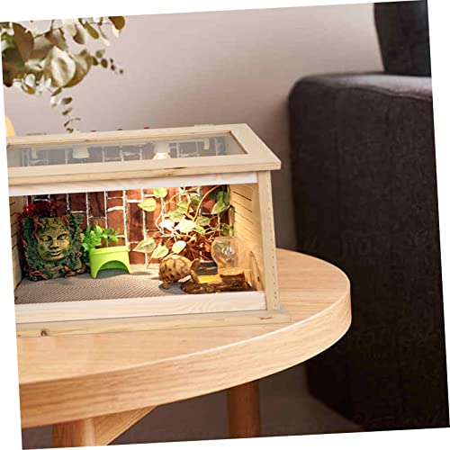 Happyyami Reptile Bedding Mat Snake Lizard Carpet Turtle Terrarium Liner Pet Bedding Substrate