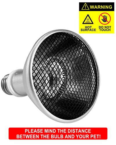 Deep Heat Projector - DHP 130W Infrared Reptile Heat Lamp Bulbs for Turtle Light Bearded Dragon Chicken Lizard Leopard Gecko Snake - color: Dhp 130w