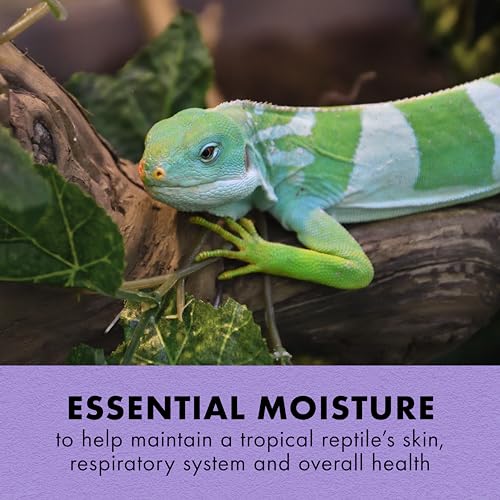 Zilla Tropical Mist Humidity Spray, Ideal for All Tropical Reptiles and Amphibians, Fortified with Aloe Vera - size: 8 Fluid Ounces