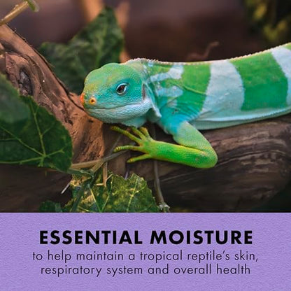 Zilla Tropical Mist Humidity Spray, Ideal for All Tropical Reptiles and Amphibians, Fortified with Aloe Vera (Pack of 2) - size: 8 Fluid Ounces (Pack of 2)