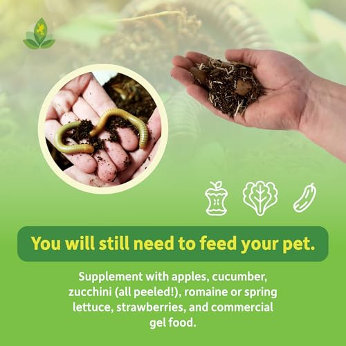 Josh's Frogs Milli Mix Calcium Enriched Millipede and Isopod Substrate (2 Quarts) - size: 2 Quart