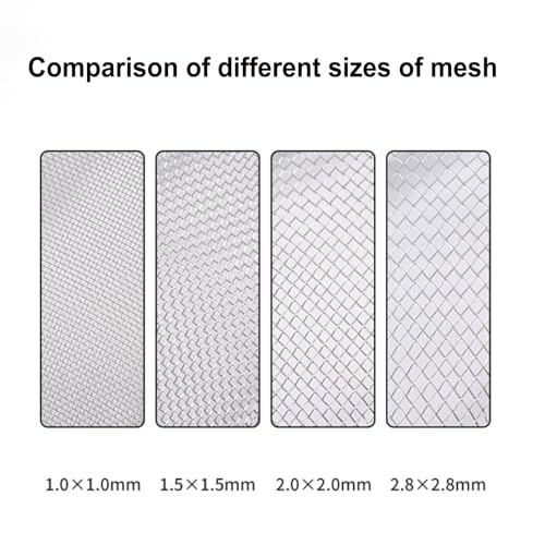 Reptile Sand Substrate Scoop Reptile Sand Fine Mesh Reptile Scooper Stainless Steel Terrarium Substrate Sand Bedding Litter Cleaner Scoop and Reptile Long Feeding Tongs Set (Green-2mm) - color: Green-2mm