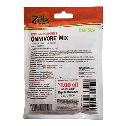 Zilla Reptile Munchies Omnivore .7 Ounces