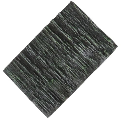 GALPADA 3D Fish Tank Background Board Vertical Texture, Turtle and Cichlid Aquarium Decor, Reptile and Terrarium Decorative Panel for Freshwater Tanks