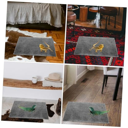 3pcs Reptile Carpet Liner Washable and Reusable Substrate Mat for Turtles Lizards Snakes and Geckos Water-Absorbent Cushion for Terrarium Setup
