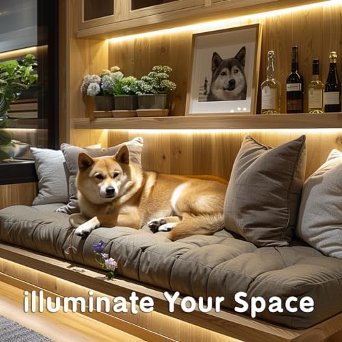 USB COB LED Strip Lights, 4000K Neutral White, 5V 3.28ft 320 LEDs, Flexible Light Strip with Button Control, USB Powered for TV Backlight, Bedroom, Kitchen, Under Cabinet, DIY Lighting - color: Neutral light (4000K), size: 3.28FT