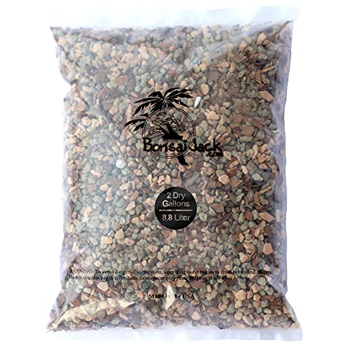 Bonsai Jack Succulent, Cactus and Bonsai Soil - Jacks Gritty Mix - 2 Gallons – Fast Draining – Fight Root Rot – Optimized pH - size: 2 Gallon (8 Dry Quarts)