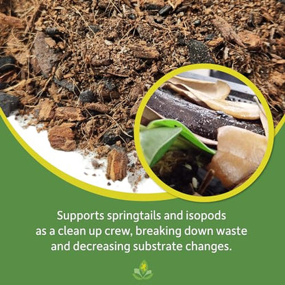 Josh's Frogs BioBedding PAC-MAN Bioactive Substrate (4 Quart) - size: 4 Quart
