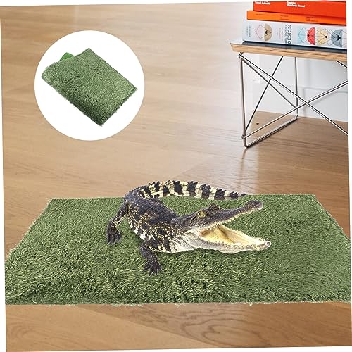 YARNOW 2pcs Moss Reptile Carpet Terrarium Mats Dry Breathable for Turtle Habitat