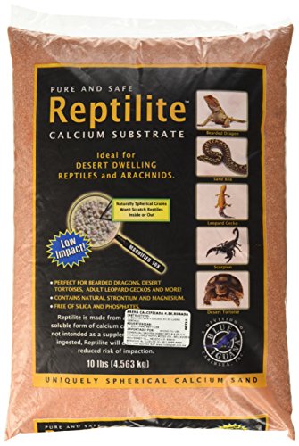 Carib Sea SCS00711 Reptiles Calcium Substrate Sand, 10-Pound, Desert Rose - size: 10lb (Pack of 1)