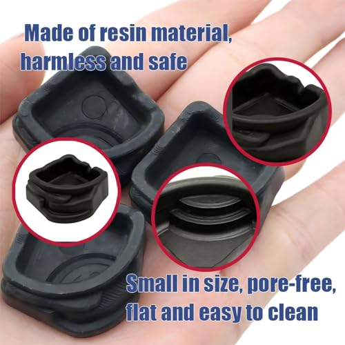 9 Pack Mini Resin Water Bowls - Micro Food/Water Dish for Tarantula, Spider, Millipede, Hermit Crab, Reptiles & Water Bowl(0.39" H)