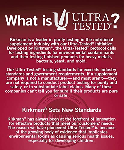 Kirkman - Calcium with Vitamin D3 Powder - 8 oz - Essential Minerals - Helps Maintain Strong Bones - Unflavored