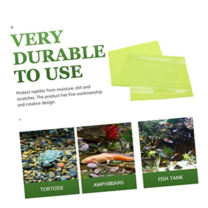 Reptile Carpet Mat for Tank and Oil Resistant Animal Washable and Terrarium Liner