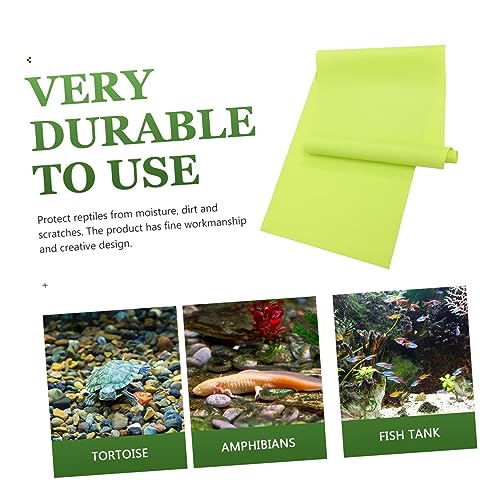 Toddmomy 2pcs Reptile Carpet for Terrarium Reusable Substrate Mat for Snakes Turtles and Lizards - size: 150X45CM