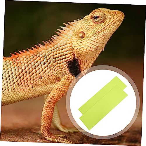 Happyyami 2pcs Reptile Carpet for Terrarium Bedding Non-Absorbent Mat for Bearded Dragon Turtles Snakes and Lizards - size: 150X45CM