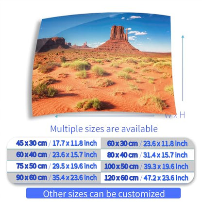 Aquarium Background Stickers - Desert Sand Landscape - Fish Tank Reptile Terrarium Decor Poster (75 x 50 cm / (29.5 x 19.6 inches)) - size: 75 x 50 cm / (29.5 x 19.6 inches)