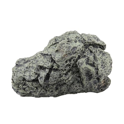 Zerone Turtles Hiding Hole Basking Cave Reptile House Shelter, Hiding Cave, Fish Hide Habitat, Resin Reptile Hiding Aquarium