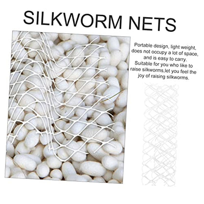 YARNOW 6Pcs Sericulture Nets for Students Simple Silk Moth Growing Nets Sturdy Netting for Sericulture and Silk Moth Cultivation