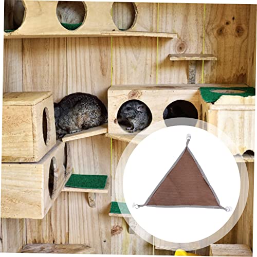 LIOOBO 2pcs Bearded Dragon Basking Platform Gecko Tank Lizard Snake Pet Hanging Bed Reptiles Mesh Hammock Bed Accessories
