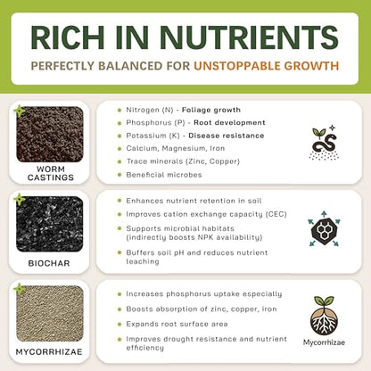 AROID Potting Mix/Premium Soil for Monstera, Philodendron, Alocasia, Anthurium – Chunky, Optimally Aerated Soil – Organic & Ready to Use – Supercharges Root and Foliage Growth (8 QTS) - size: 8 QTS