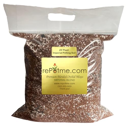 rePotme ZZ Plant Potting Soil - Imperial Houseplant Mix - Mini Bag (2 Quarts) - Great Potting Mix for Indoor Plants - color: ZZ Plant, size: Mini Bag - 2 Quarts