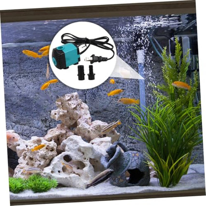 Submersible Fish Tank Pump for Aquariums High Efficiency Water Pump for Tabletop Fountains Hydroponics Energy Saving with Easy Installation Circulation
