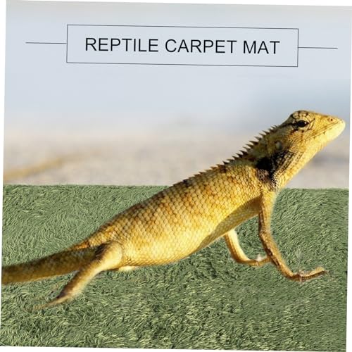 TEHAUX 2pcs Reptile Carpet Sphagnum Moss Lizard Tank Accessories Crested Gecko Supplies Reptile Supplies Terrarium Liner Bedding