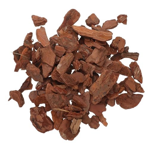 Milisten 1bag Reptile Terrarium Bark Chips Bedding for Lizard and Turtle Tanks Natural Tree Bark Chips Substrate for Reptile Decor for Aquariums and Terrariums