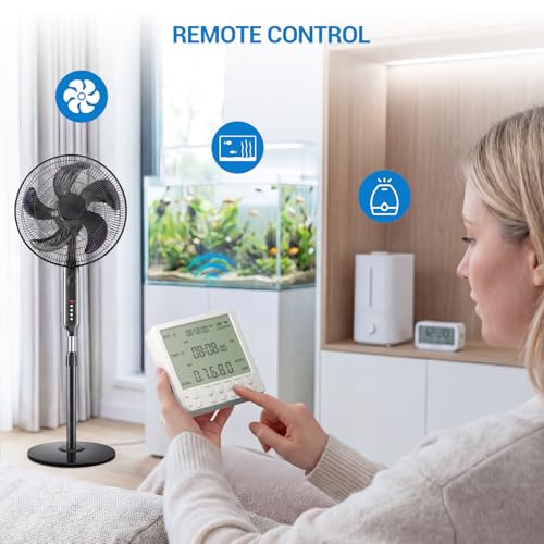 Wireless Digital Timer Outlet Expandable Up to 19 Outlets, Programmable Timer with Energy Monitor, Countdown Timer & Remote Switch, Indoor Remote Control System for Lamp, Light, Fan, Pets (2 Outlets) - size: 1*Timer+2*Outlets