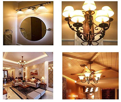 E11 Led Bulbs,100W 120W Halogen Bulb Equivalent,Dimmable,10W,1100LM,JD T4 e11 Mini Candelabra Base,AC110V/130V,E11 Led Warm White 3000k(4 Packs)