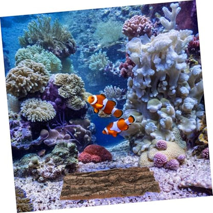 Luxshiny Natural Cork Bark Background Reptile Tank Backdrop Wall Decor for Chameleon Gecko Bearded Dragon Turtle Snake Terrarium Climbing Habitat