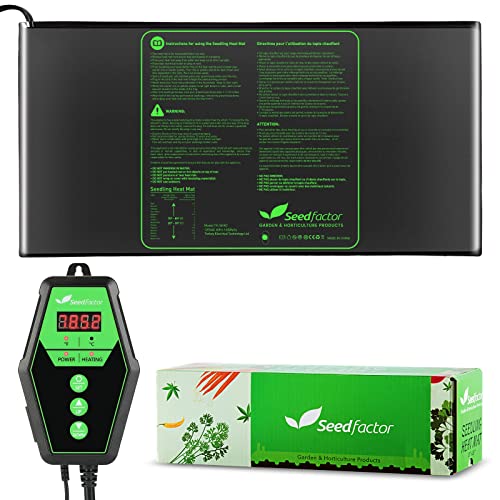 48" x 20" MET Certified Seedling Heat Mat and Digital Thermostat Combo Set - size: 1 Pack-48" X 20"