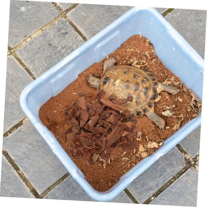 VANZACK 1bag Reptile Tank Liner Chameleon Substrate Reptile Bark Bedding Decorative Tree Bark Chips for Terrarium