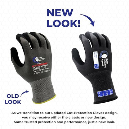 Quest Protective Apparel Cut Resistant Work Gloves (ANSI A1) – Lightweight Gloves for Gardening, DIY, Mechanical & General Handling – Breathable Grip Gloves for Men & Women – Small, Pack of 1 - size: Small, style: Pack of 1