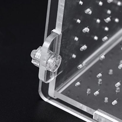 Fish for Hatchery Incubator Aquarium Breeding Box Acrylic Breeder Isolation Hatching Boxes with Suction Cup