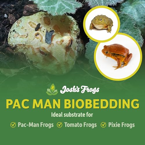 Josh's Frogs BioBedding PAC-MAN Bioactive Substrate (4 Quart) - size: 4 Quart