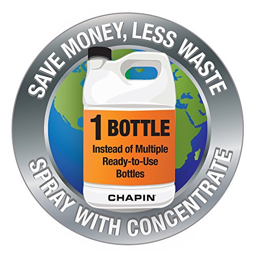 Chapin 26021XP Made in USA 2-Gallon Heavy-Duty Compression Sprayer for Professional Use, with 3 nozzles -one Brass, Pressure Relief Valve, Comfort Grip Handle, Translucent White - size: 2-Gallon