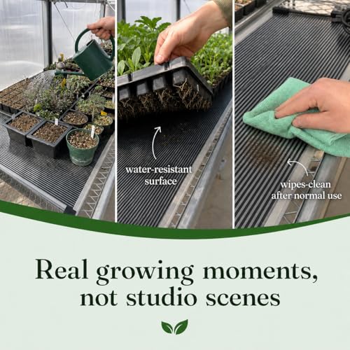 Seedling Heat Mat 11" x 120" - Extra-Long Propagation Plant Heating Pad for Grow Benches, Germination, Seed Starting, Rooting Cuttings, Greenhouse and Indoor Gardening, Made in USA - size: 11" x 120"