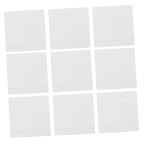 10pcs DIY Aquarium Background Grass Plant Net Stainless Steel Mesh Fish Tank Accessory Easy to Use
