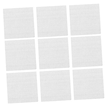 10pcs DIY Aquarium Background Grass Plant Net Stainless Steel Mesh Fish Tank Accessory Easy to Use