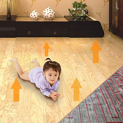 32-Feet 220V Floor Heating Cable 12K Carbon Fiber Heating Wire Electric Radiant for Warm Floor Green House - size: 32-Feet