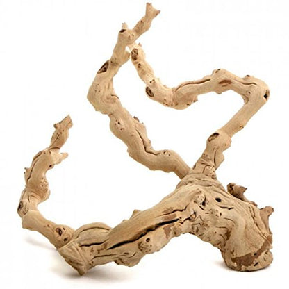 Koyal Wholesale 18" Natural Grapevine, Sandblasted Reptile Wood Branches, Terrarium Grapewood, Reptile Branch, Grapewood Branch, Grapevine Wood for Wedding Centerpieces, Branch Decor