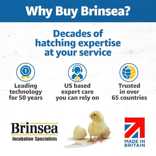 Brinsea Ovation 28 EX Egg Incubator & Expert Incubation Book, Automatic Humidity Control and Egg Turning for Hatching 28 Chicken, Duck, Other Bird Eggs, Precision Digital Controls - style: With Book